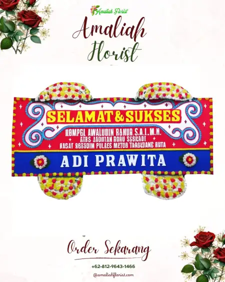 Papan Bunga Ucapan Selamat Jatiwarna